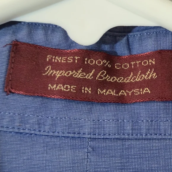 Nordstrom Relaxed Classic 2-Ply Cotton Button Down Shirt Bundle Size 18-34 - Picture 13 of 16